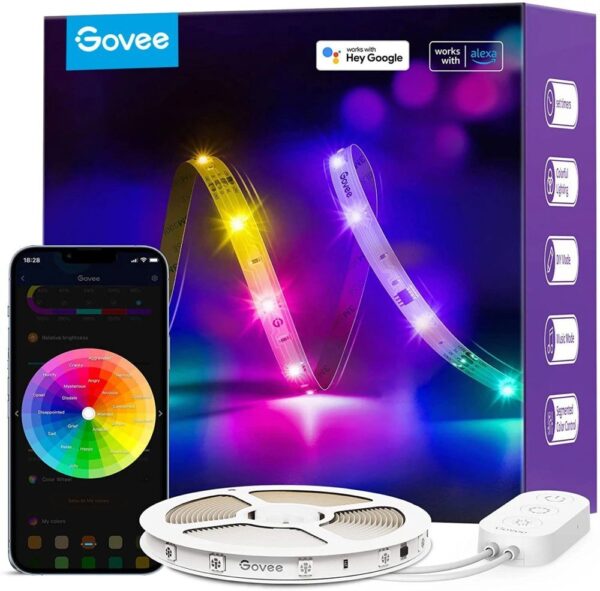 LED lente Govee H619A3D1 Bluetooth / Wi-Fi / 5m