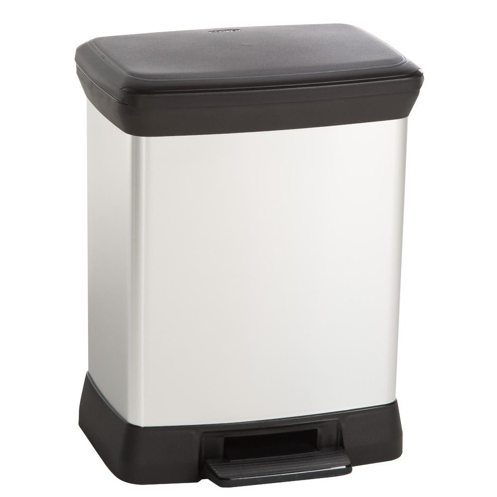 CURVER WASTE BIN DECO BIN 30L /IML METALLIZED