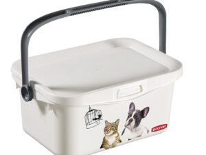 Kaste ar vāku un rokturi Multiboxx 3L 26x18x11cm Cat&Dog