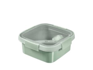 Pārtikas trauks Lunch kvadrāts 0,9L Smart Eco To Go 16x16x7cm maigi zaļš