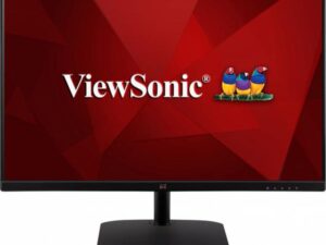 MONITOR ViewSonic 23.8 inch, home | office, IPS, Full HD (1920 x 1080), Wide, 250 cd/mp, 4 ms, HDMI | VGA, "VA2432-H" (timbru verde 7 lei)