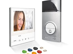 Ecost customer return Bticino 363911 Flex One 2Wire Video Intercom WLAN Set, Class 300X13E with 7 In