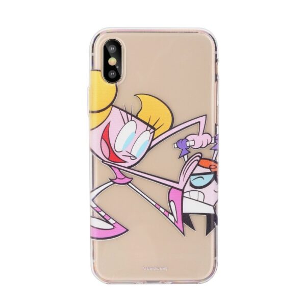 Cartoon Network Dexter Silicone Case for Apple iPhone XS Max Dexter with Dee Dee - Image 3