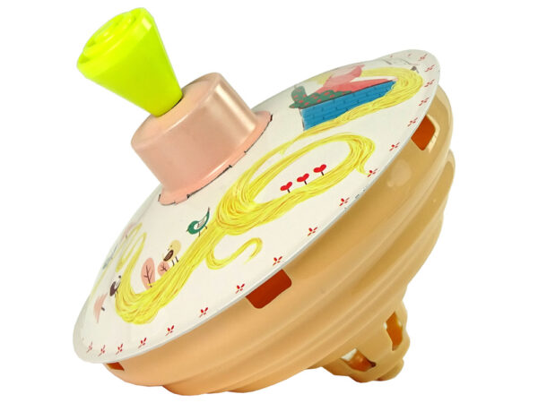 Rapunzel Spinning Top Yellow Metal - Image 2
