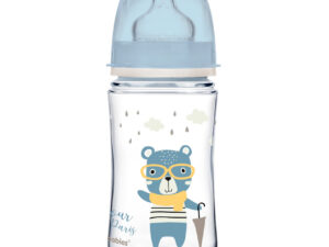 Canpol babies Anti-colic Wide Neck Bottle, 3 m+, 240ml PP Easy Start BONJOUR PARIS