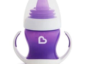 MUNCHKIN Gentle Transition Trainer Cup, 4m+, 118ml, purple, 01255001WWW