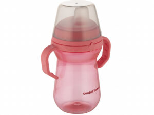 CANPOL BABIES Cup with Silicone Spout, FirstCup, 6m+, 250ml, pink, 56/615_pin