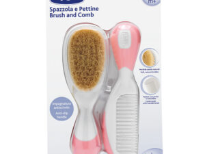 CHICCO Brush and Comb Pink