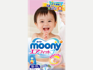 MOONY diapers Airfit XL, 44 pcs., 12-17kg., 14300