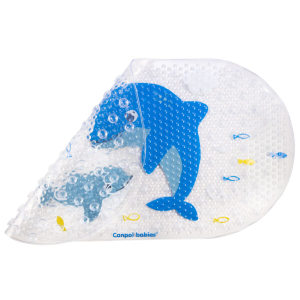 CANPOL BABIES bath Mat - LOVE&SEA blue, 69x38 cm, 80/001 - Image 3