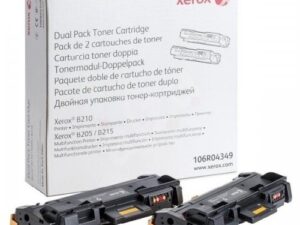 Xerox originální toner 106R04349 dualpack (černý, 2x 3000str.) pro B210/B205/B215