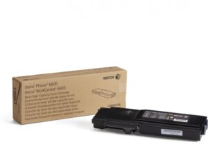 Xerox Phaser 6600 - H�g kapacitet - svart - original - tonerkassett - f�r Phaser 6600, WorkCentre 6605