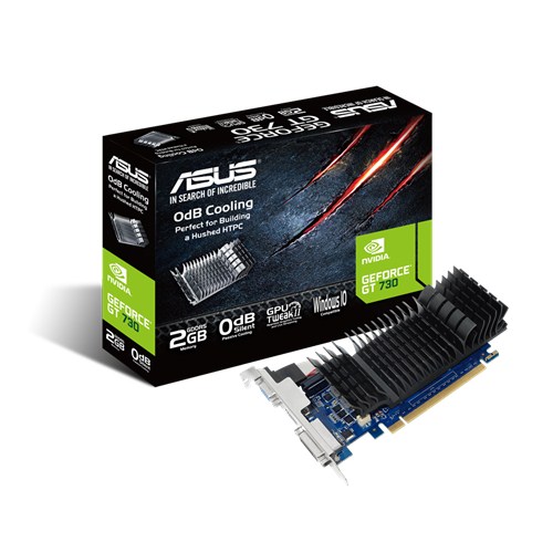 ASUS GeForce GT 730 2GB GDDR5 Silent (with Low Profile-bracket) (GT730-SL-2GD5-BRK) - Image 4