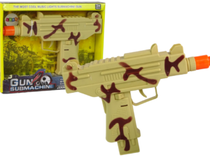 Moro Military Gun For Kids Vibrations Sound