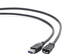 CABLU alimentare si date GEMBIRD, USB 3.0 (T) la Micro-USB 3.0 (T), 1.8m, albastru, "CCP-mUSB3-AMBM-6" (timbru verde 0.08 lei)