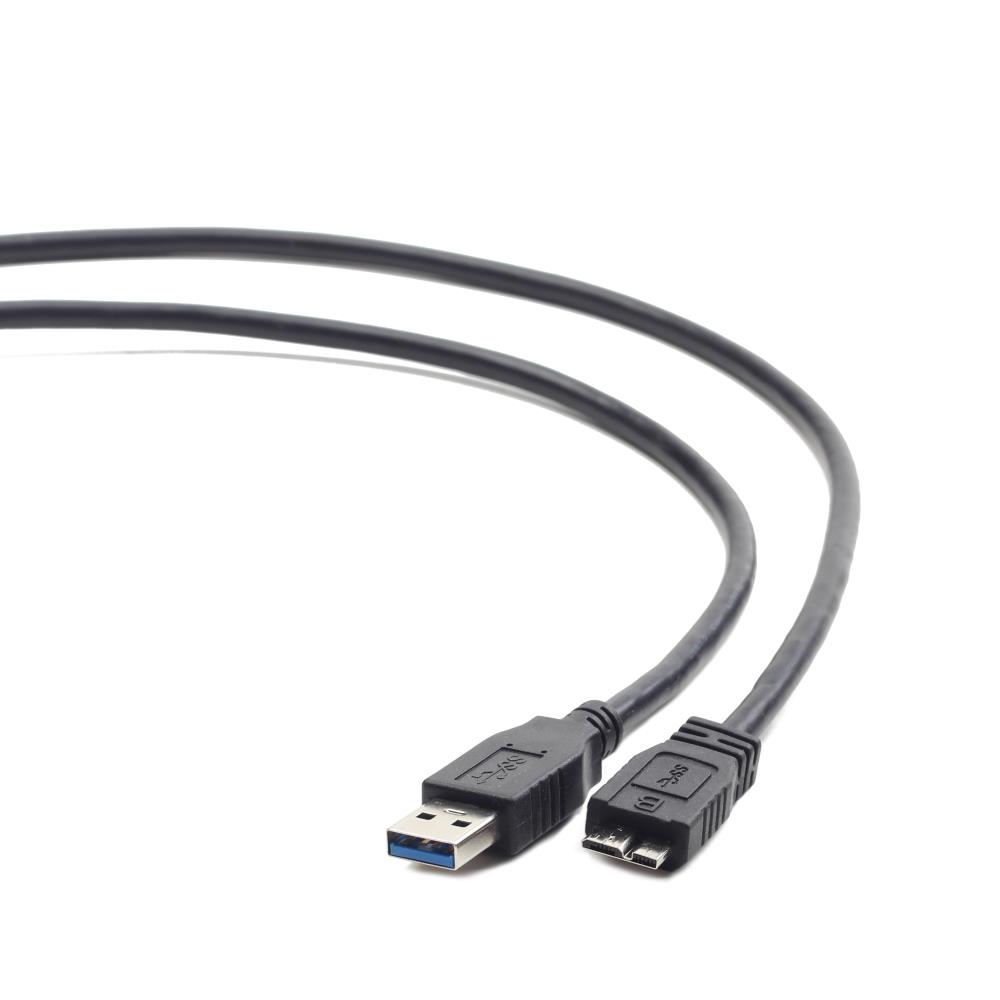 CABLU alimentare si date GEMBIRD, USB 3.0 (T) la Micro-USB 3.0 (T), 1.8m, albastru, "CCP-mUSB3-AMBM-6" (timbru verde 0.08 lei)