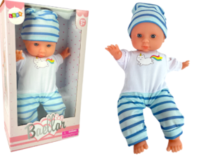 Baby Doll Blue Striped Pyjamas 30 cm