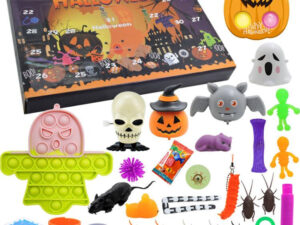 Halloween Calendar Pop It Fidget Toys Pumpkin