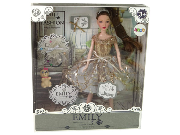 Doll For Children Emily With Dog Long Hair - Image 5