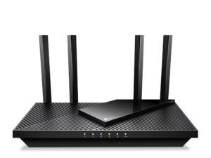 AX3000 Dual Band Gigabit Wi-Fi 6 Router | Archer AX55 Pro | 802.11ax | 574+2402 Mbit/s | 10/100/1000 Mbit/s | Ethernet LAN (RJ-45) ports 3 | Mesh Support Yes | MU-MiMO Yes | No mobile broadband | Antenna type External