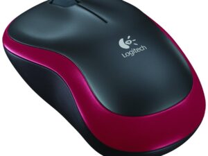 WIRELESS MOUSE M185 RED/.IN