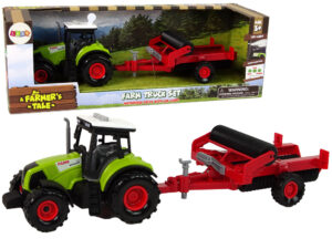 Children's Tractor Cultivator Lights Sounds Green