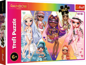 TREFL RAINBOW HIGH puzzle 160 pcs