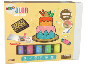 DIY Candy Window Stickers 8 Colours Glitter