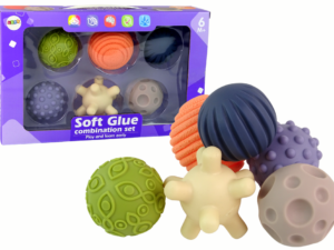 Set of Sensory Balls 6 Colorful