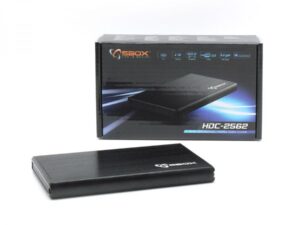Sbox HDC-2562B 2.5 External HDD Case Blackberry Black