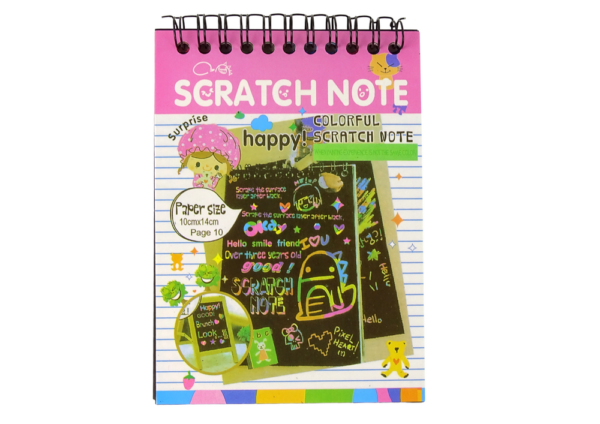 Scratchboard Notes For Kids Pink - Image 3
