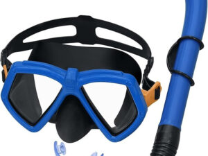 Diving Set Mask with Tube Blue 24070