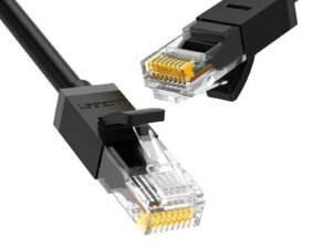 PATCH CORD UTP Ugreen Cat6, "NW102" fire din cupru, viteza maxima 1 Gbps, 2m, negru "20160" (timbru verde 0.08 lei) - 6957303821600
