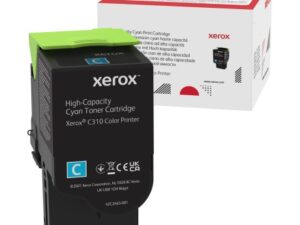 Xerox - H�g kapacitet - cyan - original - tonerkassett - f�r Xerox C310/DNI, C310/DNIM, C310V_DNI, C315/DNI, C315V_DNI, C315V_DNIUK