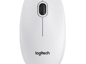 Logitech Corded Mouse B100 - Business EMEA - WHITE