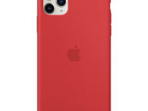 Back panel cover Apple iPhone 11 Pro Max Silicone Case MWYV2ZM/A Red