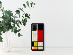 iKins case for Samsung Galaxy S20+ mondrian black