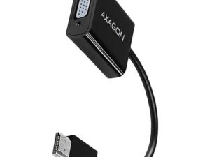 RVH-VGAN Adapter aktywny HDMI -> VGA FullHD, wyjście audio, micro USB złącze zasilania