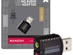 AXAGON ADA-17 USB2.0 - Stereo HQ Audio Mini Adapter 24bit 96kHz