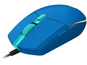 Logitech Gaming Mouse G102 LIGHTSYNC - Mus - h�gerh�nt - optisk - 6 knappar - kabelansluten - USB - bl�