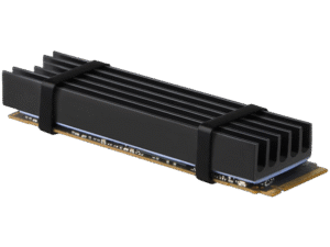 AXAGON CLR-M2L10 passive - M.2 SSD, 80mm SSD, ALU body, silicone thermal pads, height 10mm