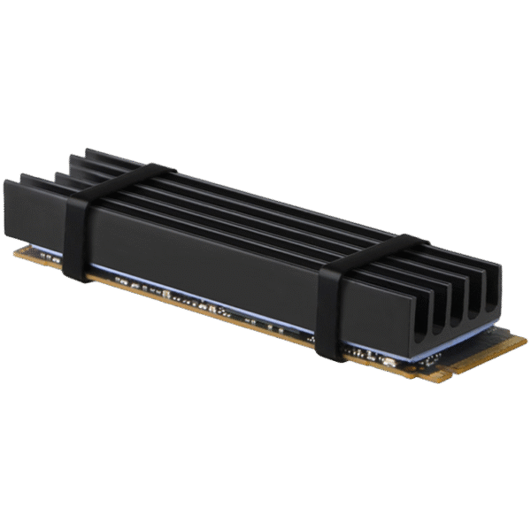 AXAGON CLR-M2L10 passive - M.2 SSD, 80mm SSD, ALU body, silicone thermal pads, height 10mm