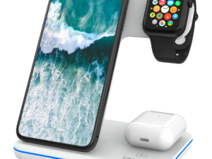 CANYON wireless charger WS-303 15W 3in1 White