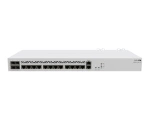 Mikrotik Cloud Core Router CCR2116-12G-4S+, 16-CORE 2 GHZ ARM CPU, 16 GB DDR4 RAM, 4x10G SFP+ ports, 13xGigabit LAN ports, 1x RJ45 Serial port, 1x M.2 slots, 16 core CPU, 16 GB RAM, Dual redundant power supply, RouterOS L6 | Cloud Core Router | CCR2116-12G-4S+ | Ethernet LAN (RJ-45) ports 13 | 12 month(s)