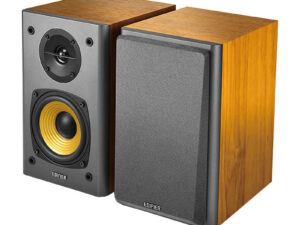 BOXE EDIFIER 2.0, RMS:  24W (2 x 12W), volum, bass, 220V alimentare, brown "R1000T4-BR" (timbru verde 11.00 lei)