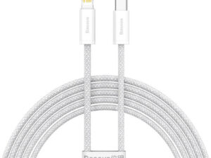 USB-C cable for Lightning Baseus Dynamic Series, 20W, 2m (white)