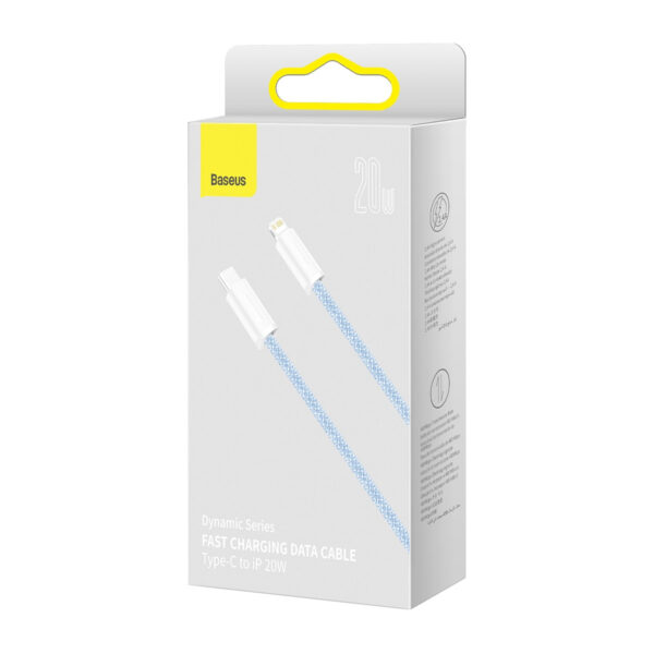 USB-C cable for Lightning Baseus Dynamic Series, 20W, 1m (blue)