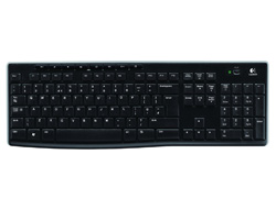 Logitech Wireless Keyboard K270 - Kl�vesnice - bezdr�tov� - 2.4 GHz - n�meck�