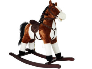 Rocking Horse Dark Brown 74 CM