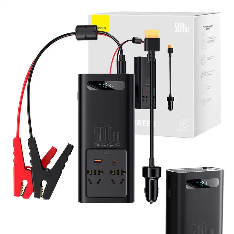 Baseus Power Inverter 500W / 220V / CN / EU - Image 5
